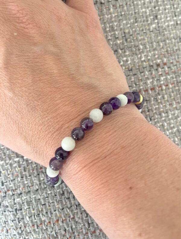 Bracelet Amethyste/Amazonite