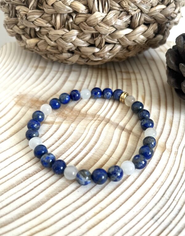Bracelet Lapis Lazuli/Pierre de lune