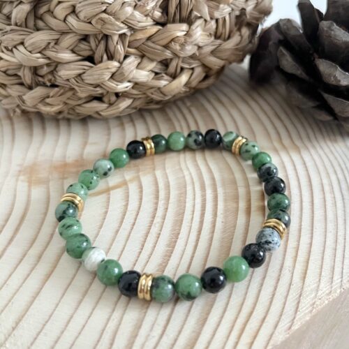 Bracelet Rubis Zoïsite