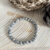 Bracelet Jaspe Feuille d'argent