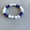 Bracelet Amethyste/Howlite