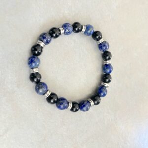 Bracelet Onyx/Lapis Lazuli