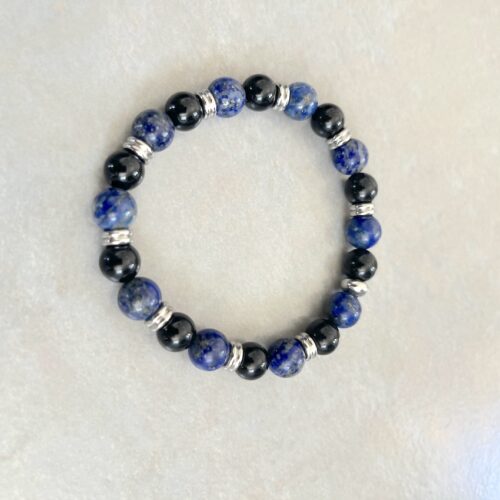 Bracelet Onyx/Lapis Lazuli