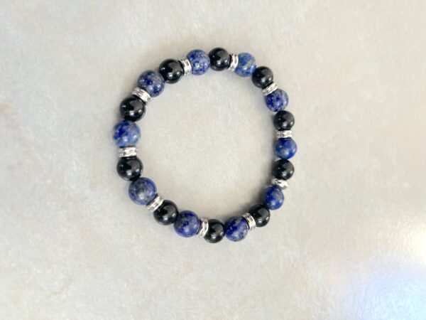 Bracelet Onyx/Lapis Lazuli