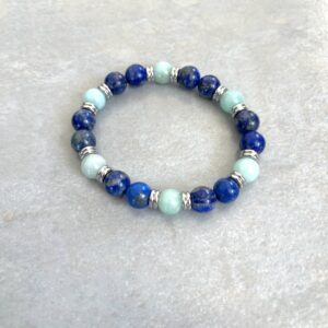Bracelet Lapis Lazuli et Amazonite